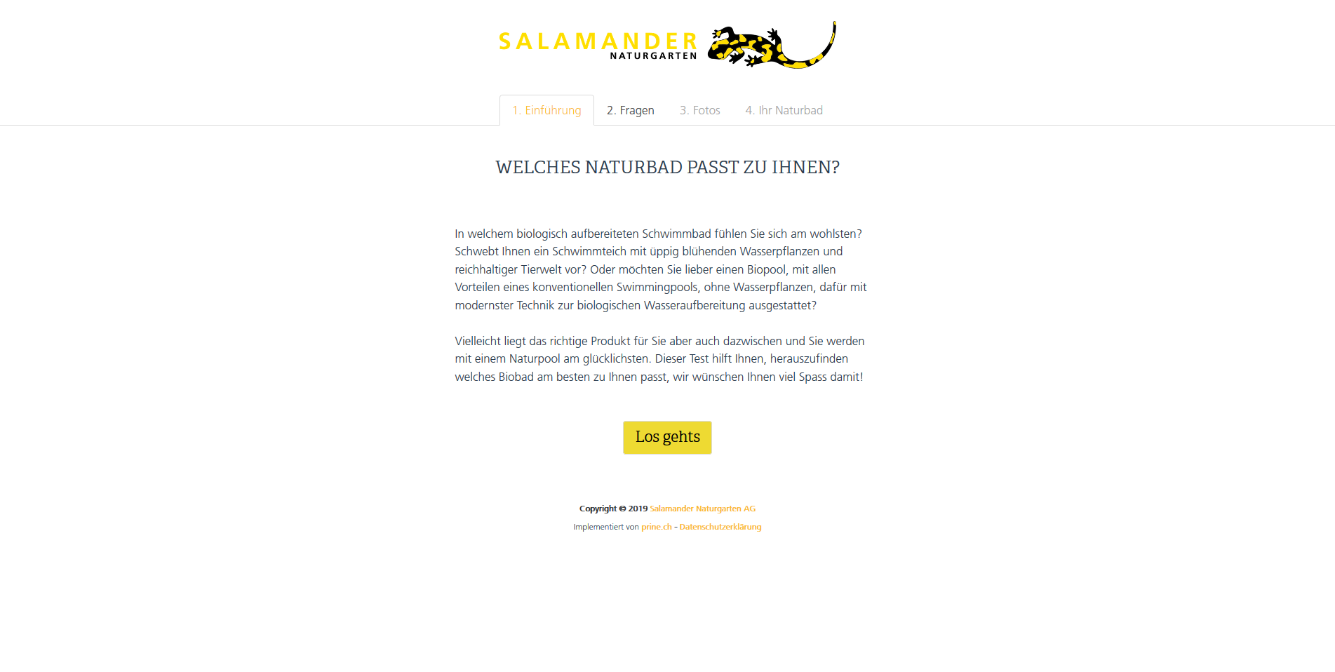 Salamander Garten
